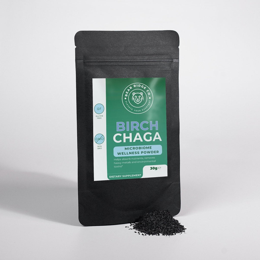 Birch Chaga Microbiome Wellness Powder - Bear Ridge Co.
