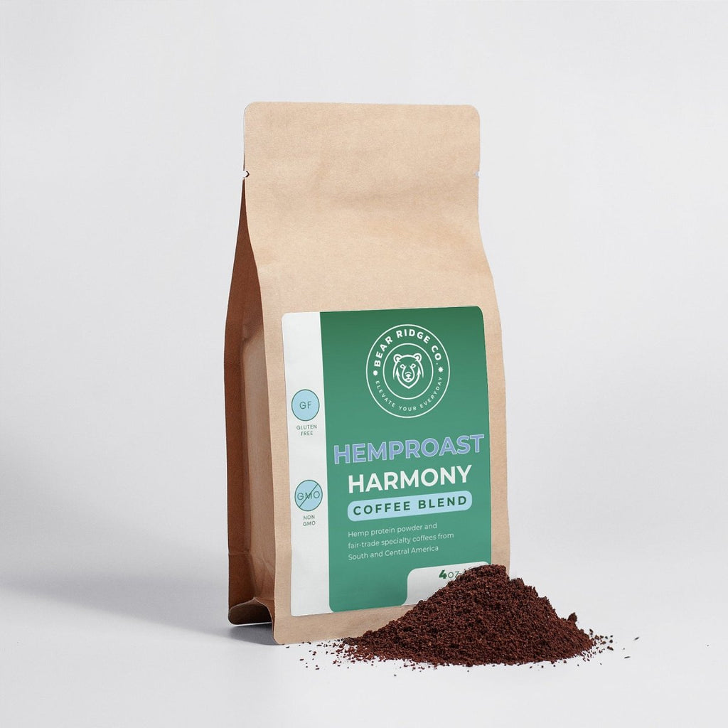 Hemp Roast Harmony Coffee Blend - 4oz - Bear Ridge Co.