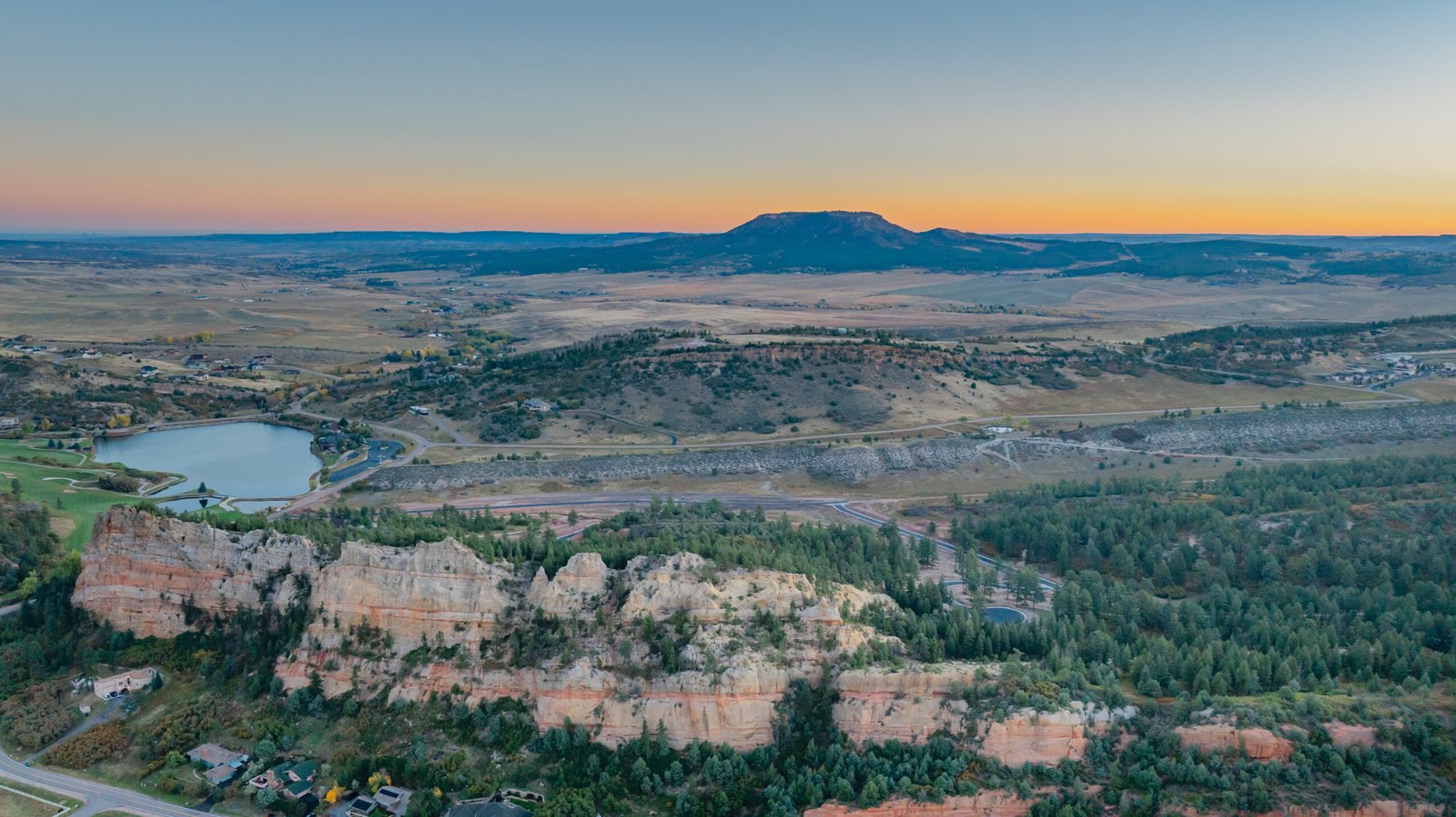 Bear Ridge in the Sunset