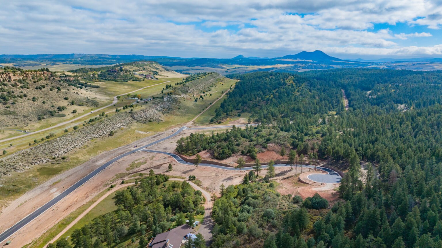 Aerial of Bear Ridge